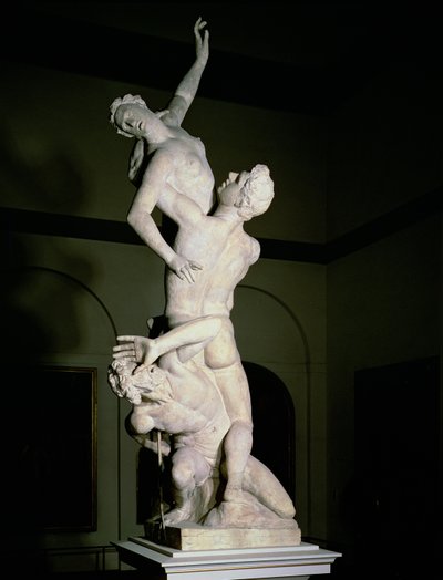 The Rape of the Sabine, c.1583 (marble) by Giambologna